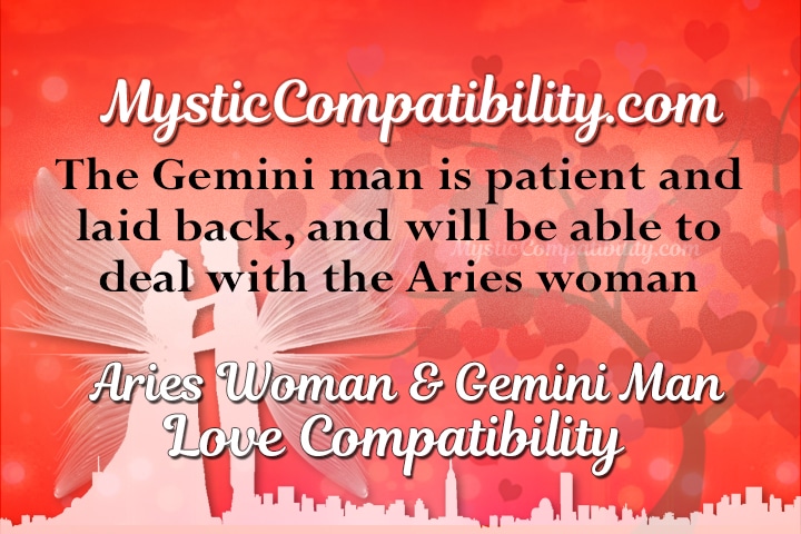 gemini woman dating aries man
